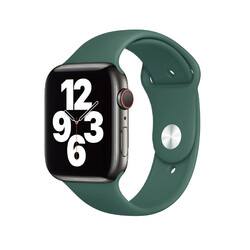 Apple Watch 38mm Wiwu Sport Band Silikon Kordon Yeşil