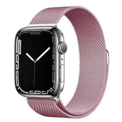 Apple Watch 38mm Zore Band-01 Metal Cordon Pink