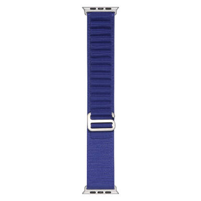 Apple Watch 38mm Zore Band-74 Hasır Kordon Mavi