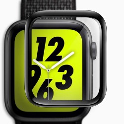 Apple Watch 38mm Zore Full Sticky Glass Screen Protector Black