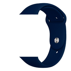 Apple Watch 38mm Zore Klasik Kordon 28-Blue Cobalt