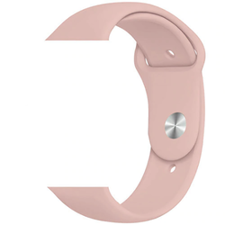 Apple Watch 38mm Zore Klasik Kordon 23-Pink Sand