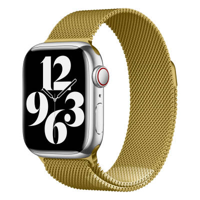 Apple Watch 38mm Zore KRD-01 Metal Band Gold