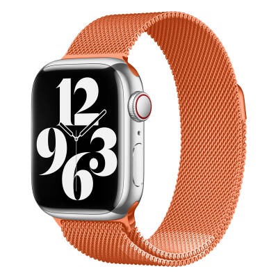 Apple Watch 38mm Zore KRD-01 Metal Band Orange