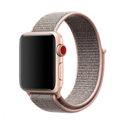 Apple Watch 38mm Zore KRD-03 Hasır Kordon NO12