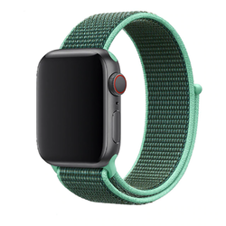 Apple Watch 38mm Zore KRD-03 Hasır Kordon 36-Spearmint