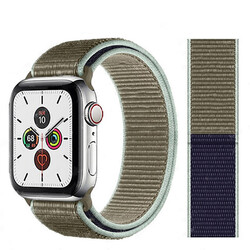 Apple Watch 38mm Zore KRD-03 Hasır Kordon 46-Khaki