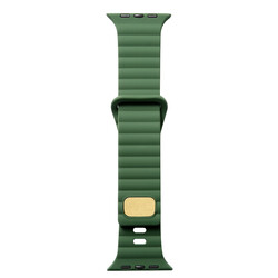 Apple Watch 38mm Zore KRD-73 Silikon Kordon Koyu Yeşil