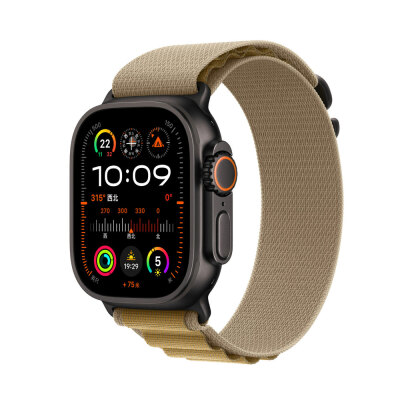 Apple Watch 38mm Zore KRD-74 Hasır Kordon Siyah-Haki