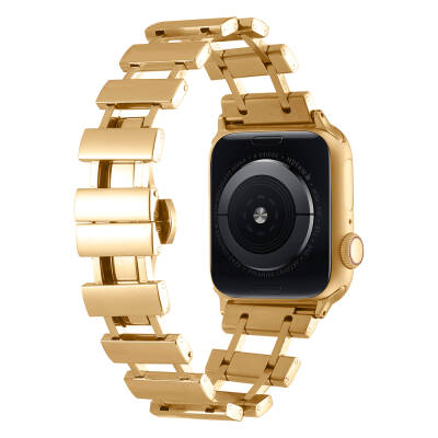 Apple Watch 38mm Zore KRD-96 Metal Band Gold