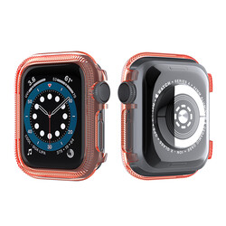 Apple Watch 38mm Zore Watch Gard 03 Ekran Koruyucu Turuncu