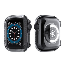 Apple Watch 38mm Zore Watch Gard 03 Ekran Koruyucu Siyah