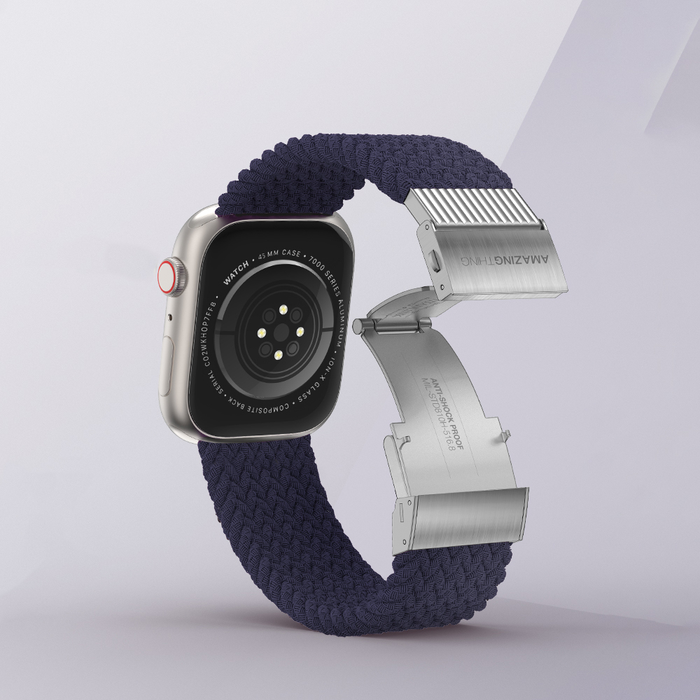 Apple Watch 40mm Amazingthing Titan Weave 2 Sport Örgü Kordon - 15