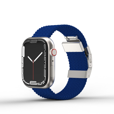 Apple Watch 40mm Amazingthing Titan Weave Braided Sport Band Blue