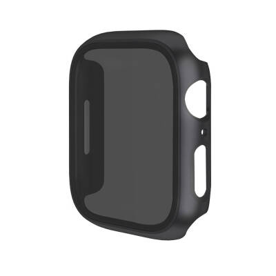 Apple Watch 40mm Hard PC Case Privacy Ghost Screen Protector Zore Watch Gard 32 Black