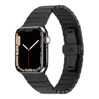 ​​​Apple Watch 40mm Kordon KRD-79 Metal Strap Kayış Siyah