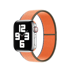 Apple Watch 40mm KRD-03 Hasır Kordon 70-Kumquat