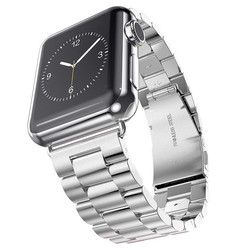 Apple Watch 40mm KRD-04 Metal Kordon Gümüş