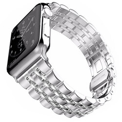 Apple Watch 40mm KRD-14 Metal Kordon Gümüş