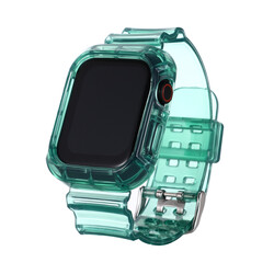 Apple Watch 40mm KRD-27 Silikon Kordon Yeşil