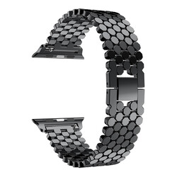 Apple Watch 40mm KRD-30 Metal Kordon Siyah