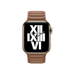 ​​​Apple Watch 40mm KRD-34 Deri Kordon Kahverengi