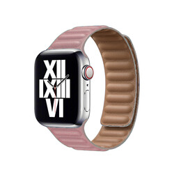 ​​​Apple Watch 40mm KRD-34 Leather Band Pink
