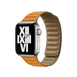 ​​​Apple Watch 40mm KRD-34 Leather Band Orange