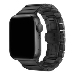 Apple Watch 40mm KRD-41 Metal Kordon Siyah