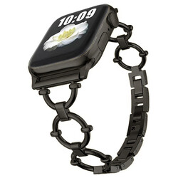 ​​​Apple Watch 40mm KRD-56 Metal Kordon Siyah
