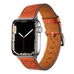 ​Apple Watch 40mm KRD-76 PU Leather Band Strap Orange