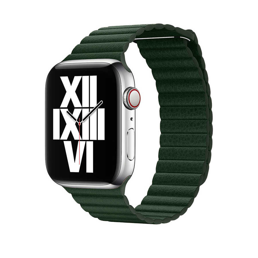 Apple Watch 40mm KRD-09 Leather Lop Band - 1