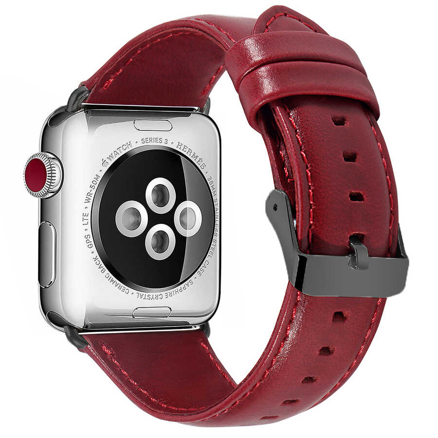 ​​​Apple Watch 40mm Luxury Leather Band - 2