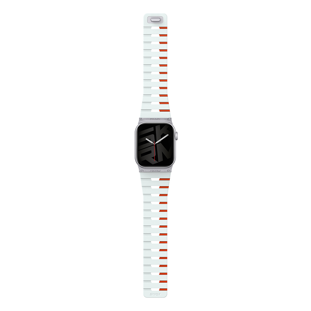 Apple Watch 40mm Skinarma Gemini Serisi TPU Magnetik Silikon Kordon - 5