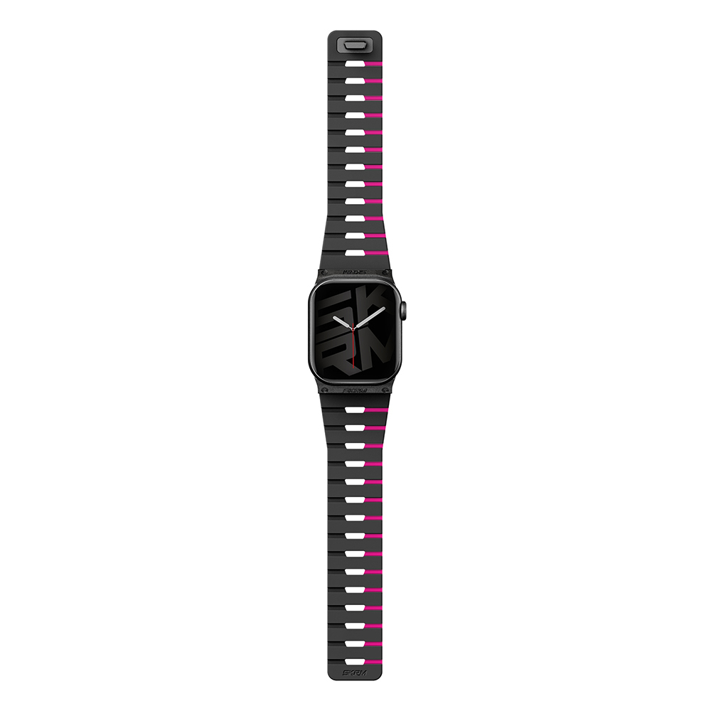 Apple Watch 40mm Skinarma Gemini Serisi TPU Magnetik Silikon Kordon - 7