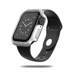 Apple Watch 40mm Wiwu Defense Watch Kapak Gümüş