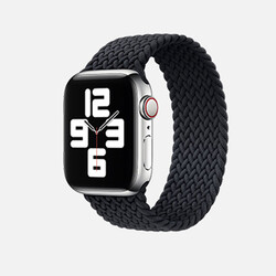 Apple Watch 42mm KRD-32 Medium Kordon Siyah