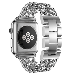 ​​​Apple Watch 42mm Cowboy Metal Band Silver