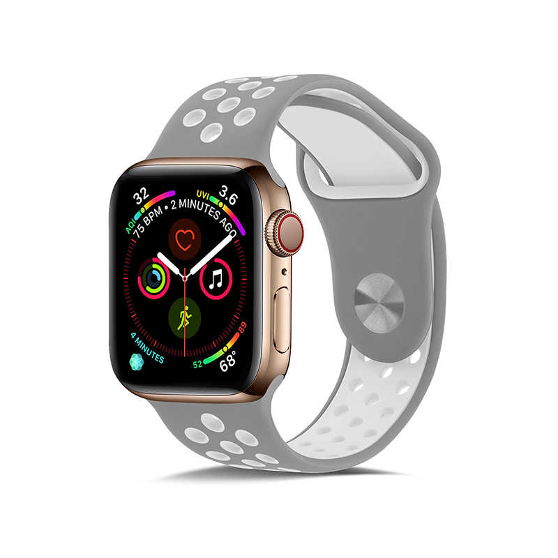 Apple Watch 42mm KRD-02 Silikon Kordon - 15