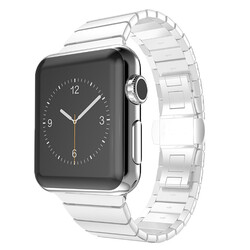 Apple Watch 42mm KRD-16 Seramik Kordon Beyaz