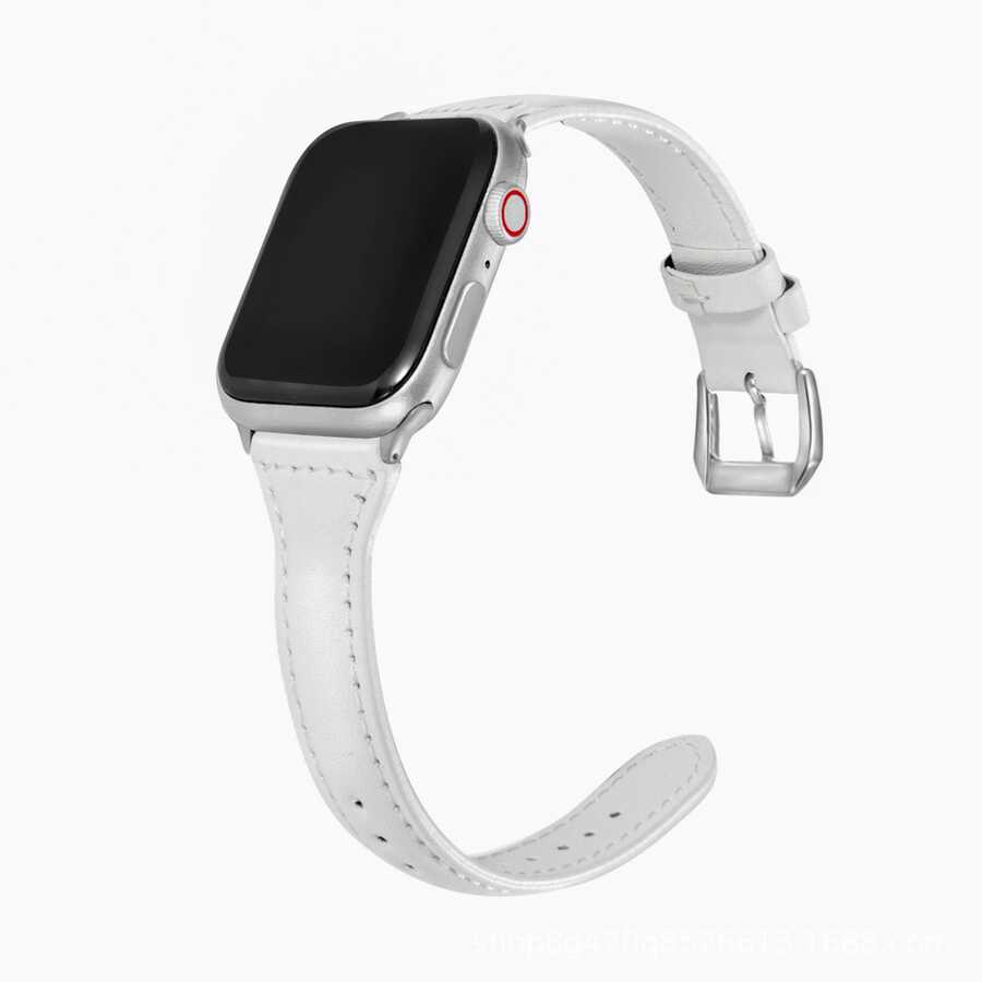 ​​​Apple Watch 42mm KRD-28 Deri Kordon - 10