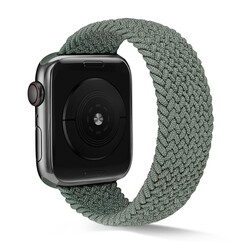 Apple Watch 42mm KRD-38 Medium Kordon Koyu Yeşil