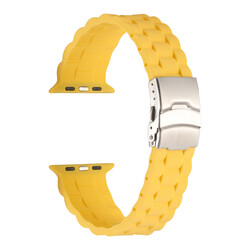 Apple Watch 42mm KRD-72 Silicone Cordon Yellow