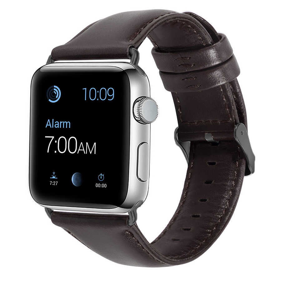 ​​​Apple Watch 42mm Luxury Leather Band - 5