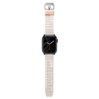 Apple Watch 42mm SkinArma Shokku Silikon Kordon Krem