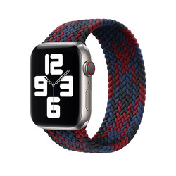 Apple Watch 42mm Wiwu Braided Solo Loop Contrast Color Medium Band NO1