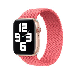 Apple Watch 42mm Wiwu Braided Solo Loop Medium Band Pink