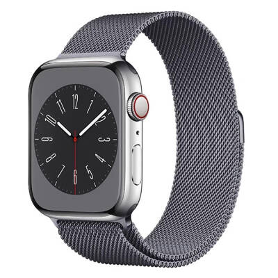 Apple Watch 42mm Zore Band-01 Metal Band Grey