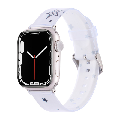 Apple Watch 42mm Zore KRD-156 Silicone Band Küçük Yıldız