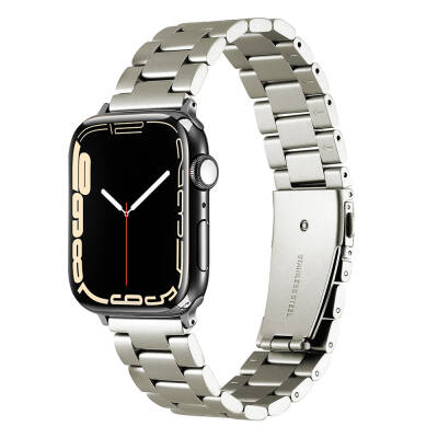 Apple Watch 42mm Zore KRD-93 Metal Kordon Titanyum